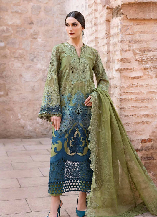 Maria.B. Luxury Lawn'25 - D-2501-A