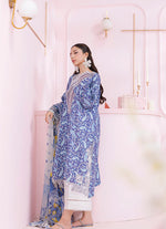 Qalamkar Q Prints Lawn'25 - EM-10 (A) RILEY