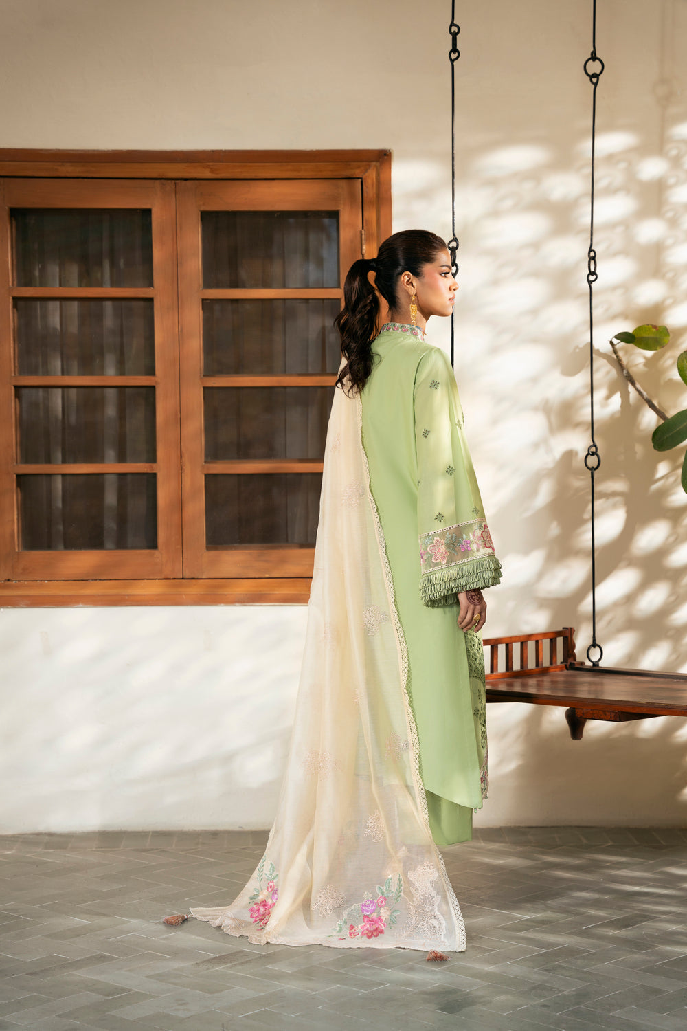 Naqsh Chikankari Festive’26-Green Peace