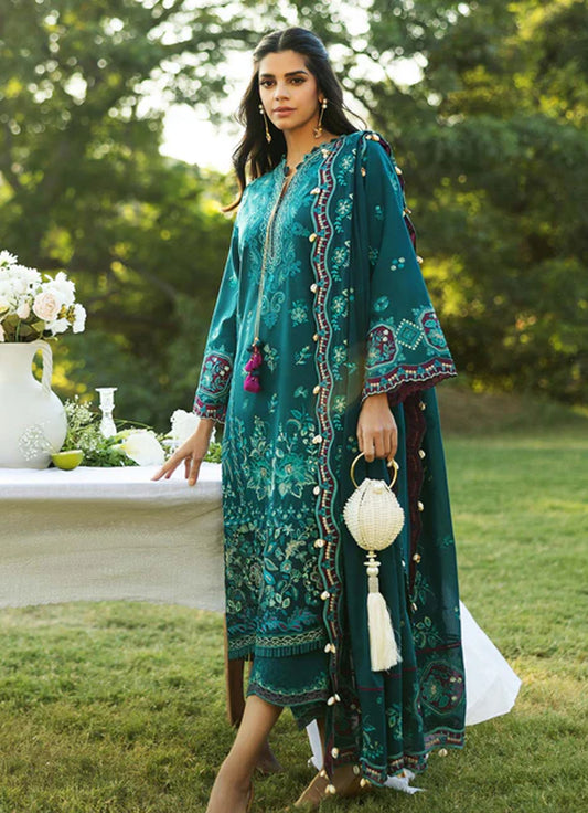 Sadaf Fawad Khan Luxury Lawn '25 Vol 1 - KOI - B