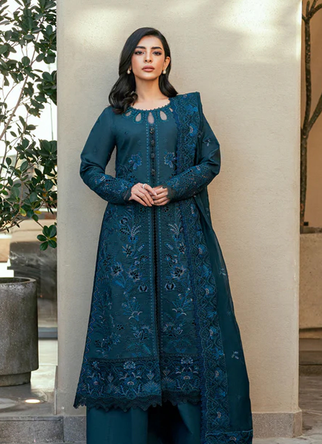 Florent - Eid Edit Luxury Lawn'25 - FL-1B