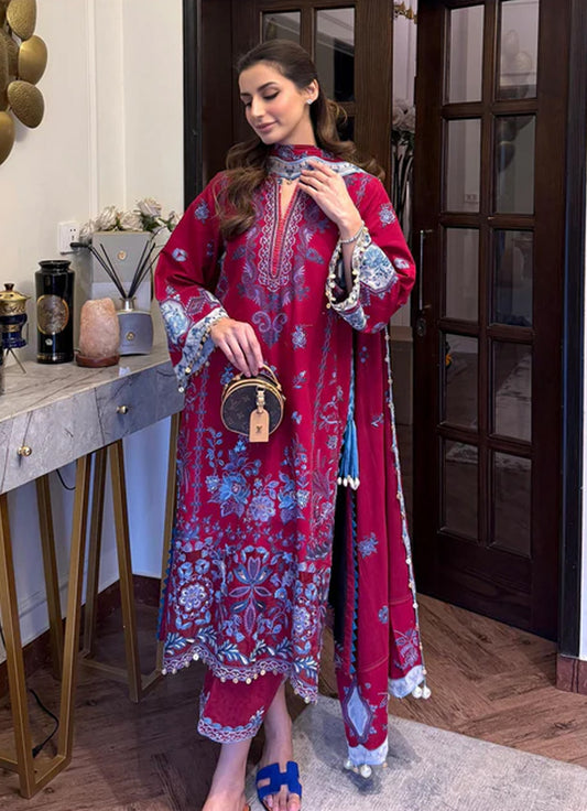 Sadaf Fawad Khan Luxury Lawn '25 Vol 1 - KOI - A