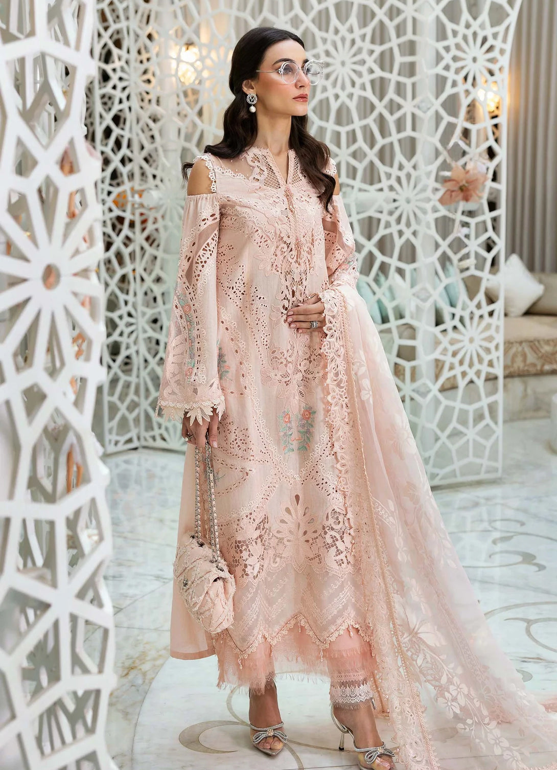 Maria.B. Luxury Lawn'25 -  D-2513-A