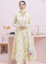 Qalamkar Q Prints Lawn'25 - EM-04 (В) LAUREL