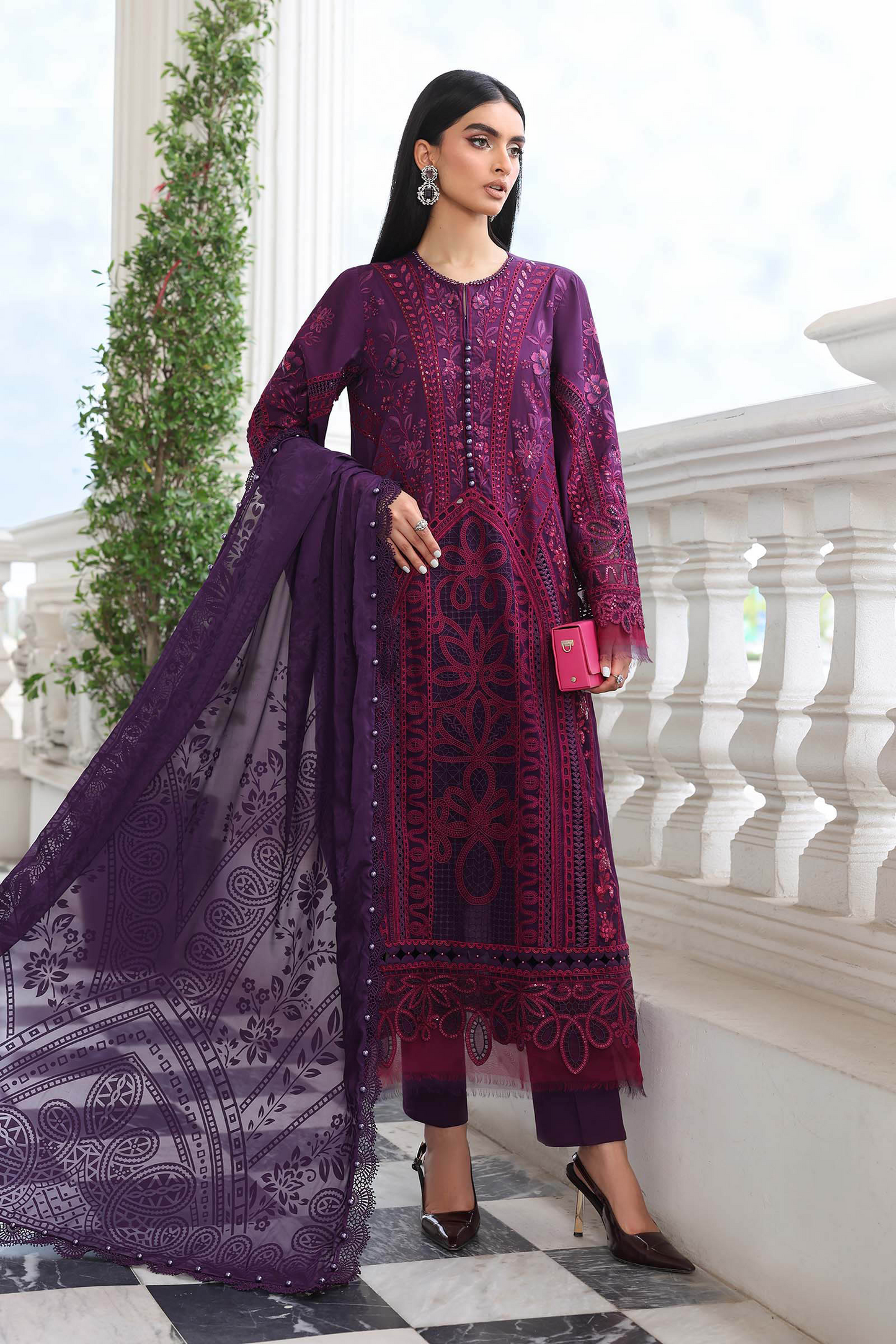 Maria B Eid Luxury Lawn’26-D14