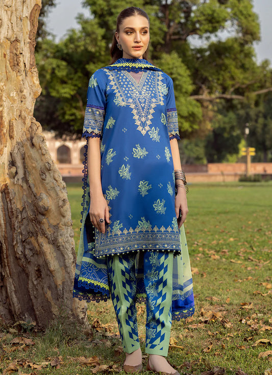 Bin Ilyas Naqsh Naaz Luxury Lawn '25 - 2088 - B