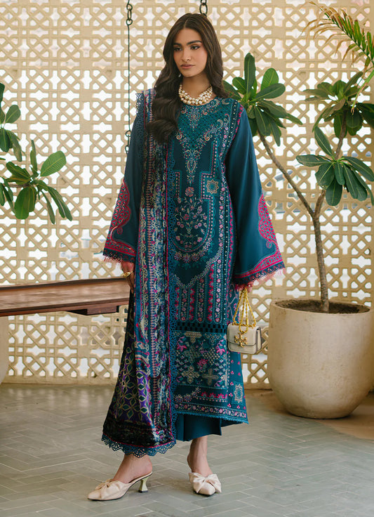 Bin Ilyas - Olivia Embroidered Winter - 521 - B | 3 PC Kotrai