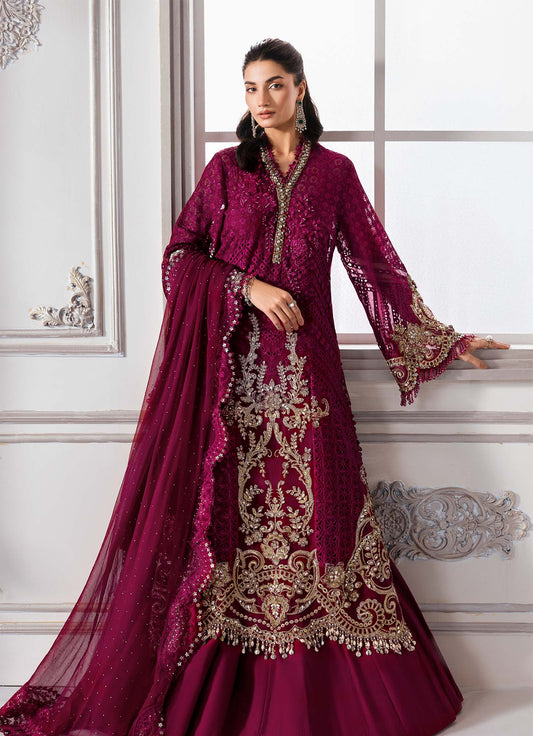 Maria.B Mbroidered Chiffon Eid Edition'25 - BD-3003