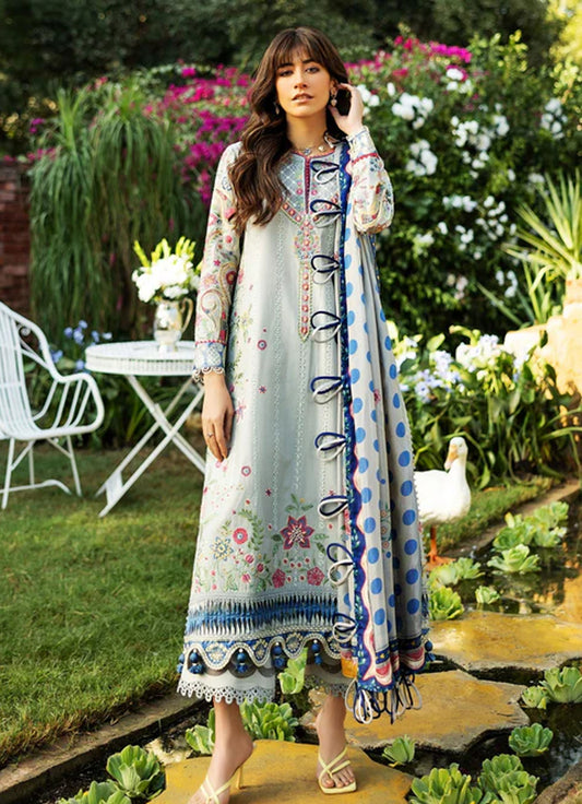 Sadaf Fawad Khan Luxury Lawn '25 Vol 1 - PAISLEY GARDEN - A
