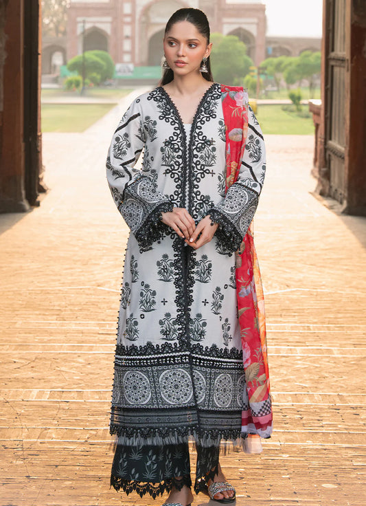 Bin Ilyas Naqsh Naaz Luxury Lawn '25 - 2082 - A