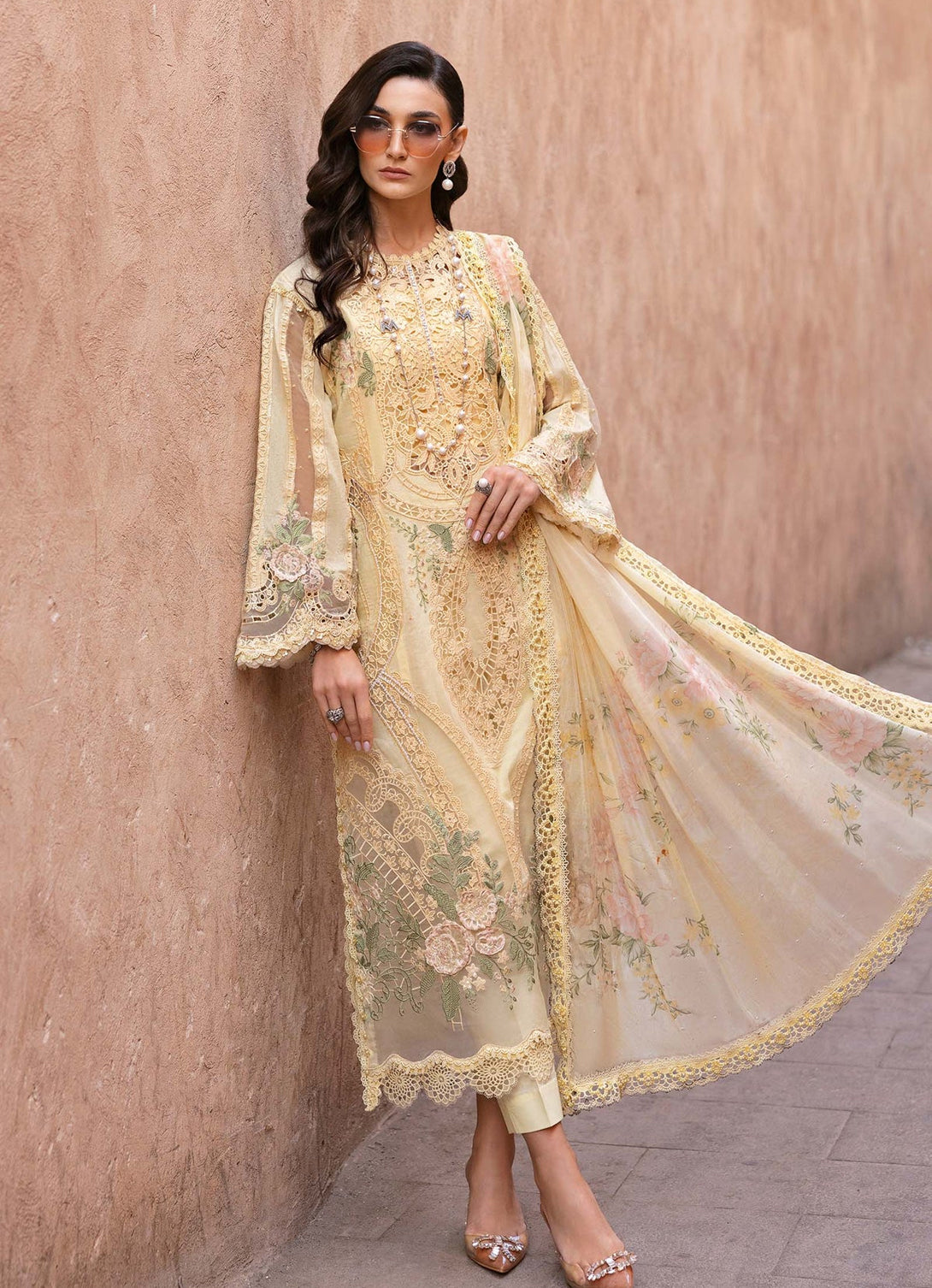 Maria.B. Luxury Lawn'25 -  D-2509-A