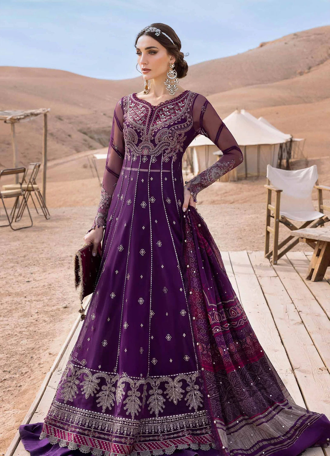 Maria.B. Luxury Lawn'25 -  D-2507-B