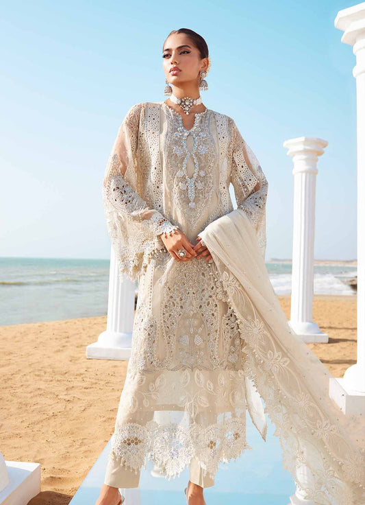 Maria B Luxury Lawn Eid'25 - 09