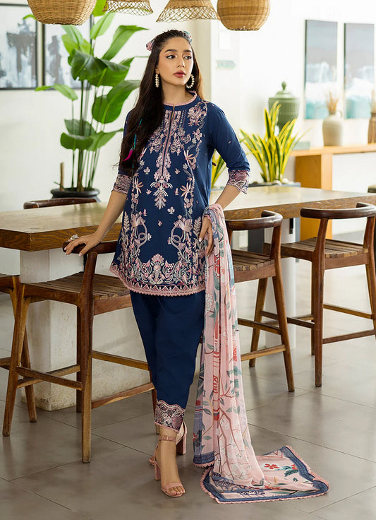 Zainab Chotani Tahra Lawn'25 - Elisa