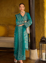 Faiza Saqlain Zinnia Luxury Lawn'25 - Calla