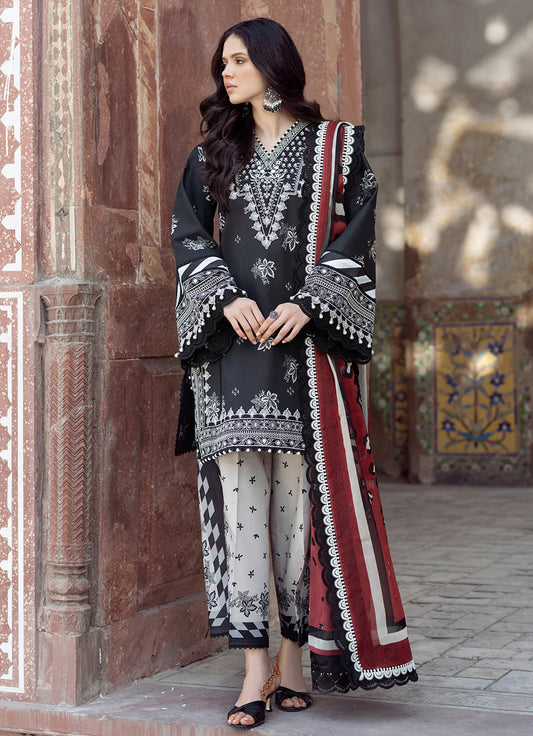 Bin Ilyas Naqsh Naaz Luxury Lawn '25 - 2088 - A