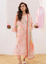 Nureh Gardenia Emb Printed Lawn'25 - NSG-195