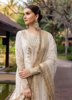 Faiza Saqlain Zinnia Luxury Lawn'25 - Lily