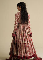 Zara Shahjahan Anarkali Lawn'25 - Kashmiri-D1