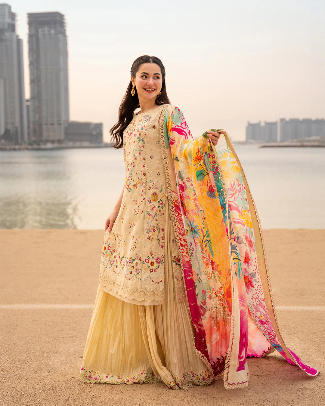 Faiza Saqlain Aya Luxury Lawn’26-Merjem