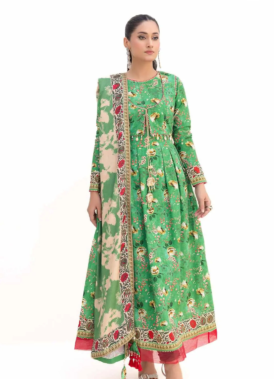 Gul Ahmed - Printed Khaddar - 3PC - AP-42036