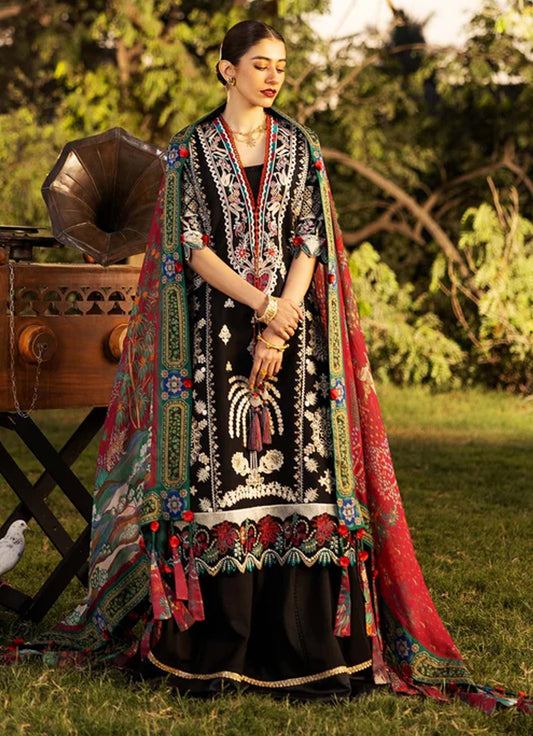 Sadaf Fawad Khan Luxury Lawn '25 Vol 1 - PALM ISLAND - A