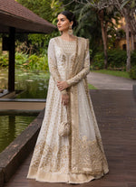 Faiza Saqlain Zinnia Luxury Lawn'25 - Lily