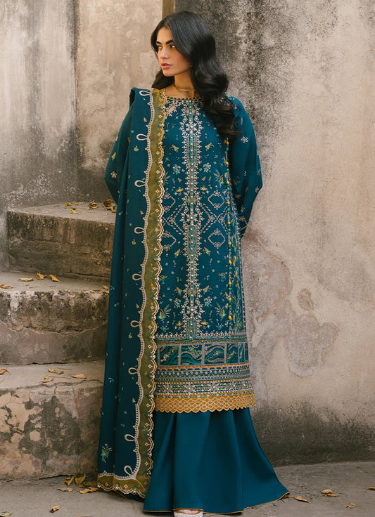 Bin Ilyas - Gulabi Baagh - 157 A | 3 PC Karandi