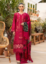 Elaf Premium Sumer Luxury Lawn'25 - ELM-10 GULNAR