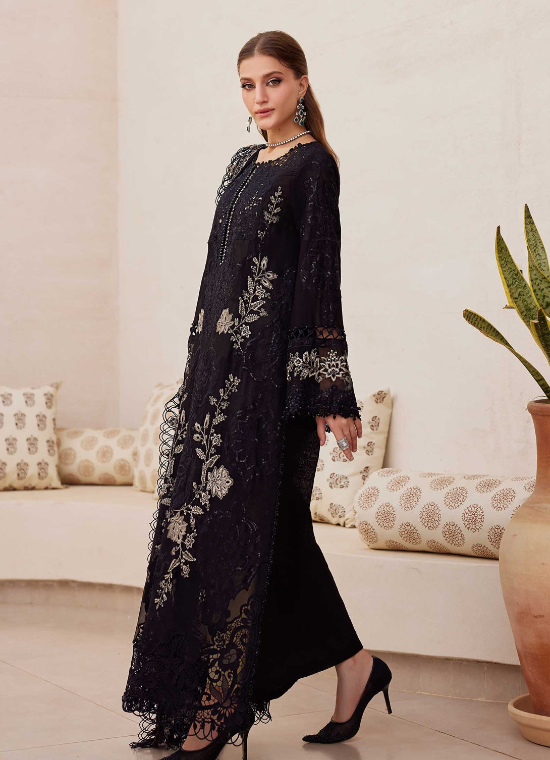 Maria B Luxury Lawn Eid'25 - 03