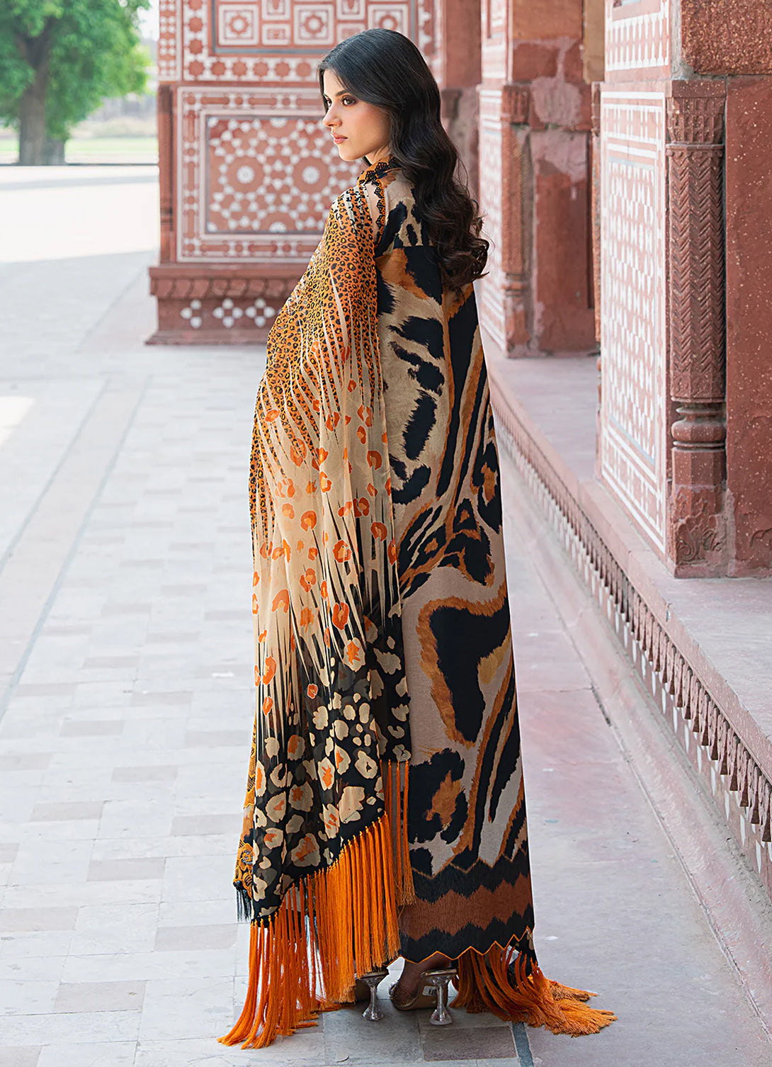Bin Ilyas Naqsh Naaz Luxury Lawn '25 - 2086 - B
