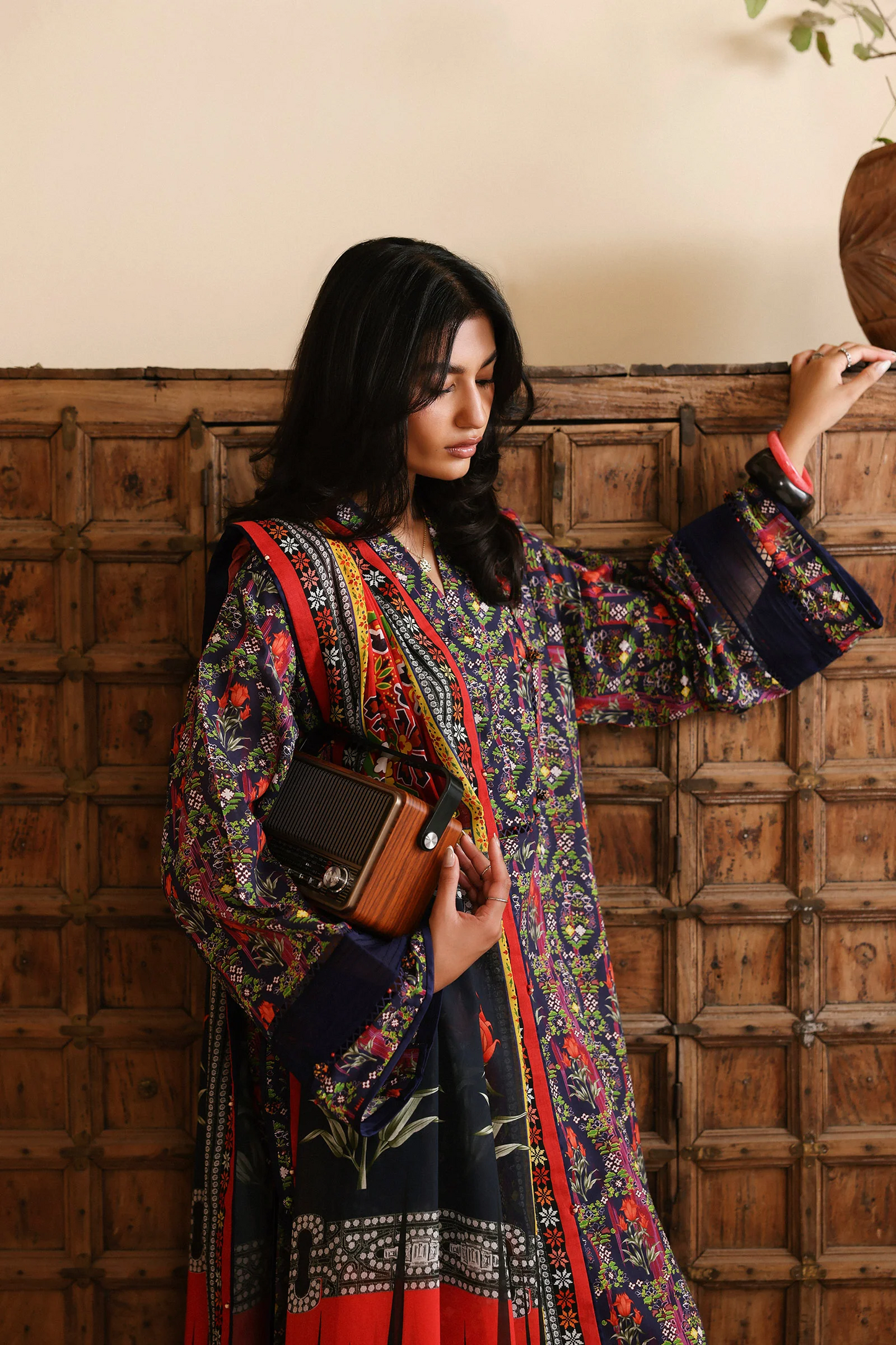 Zaha Amaya Printed Lawn’26-Veda