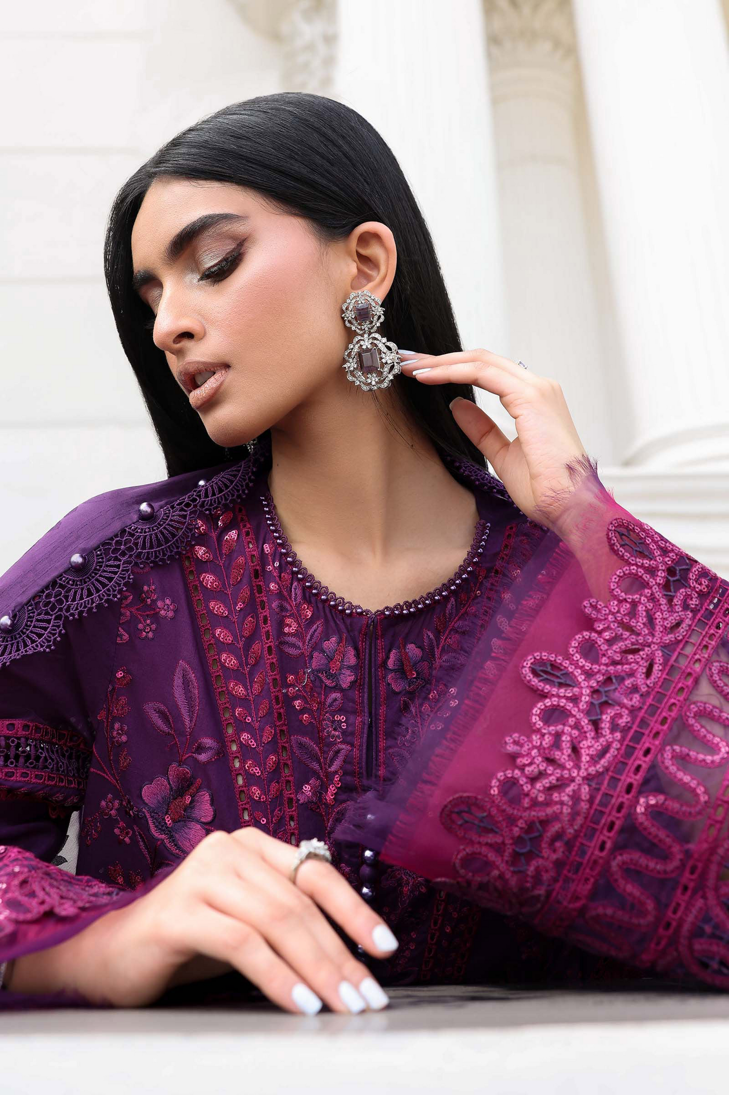 Maria B Eid Luxury Lawn’26-D14