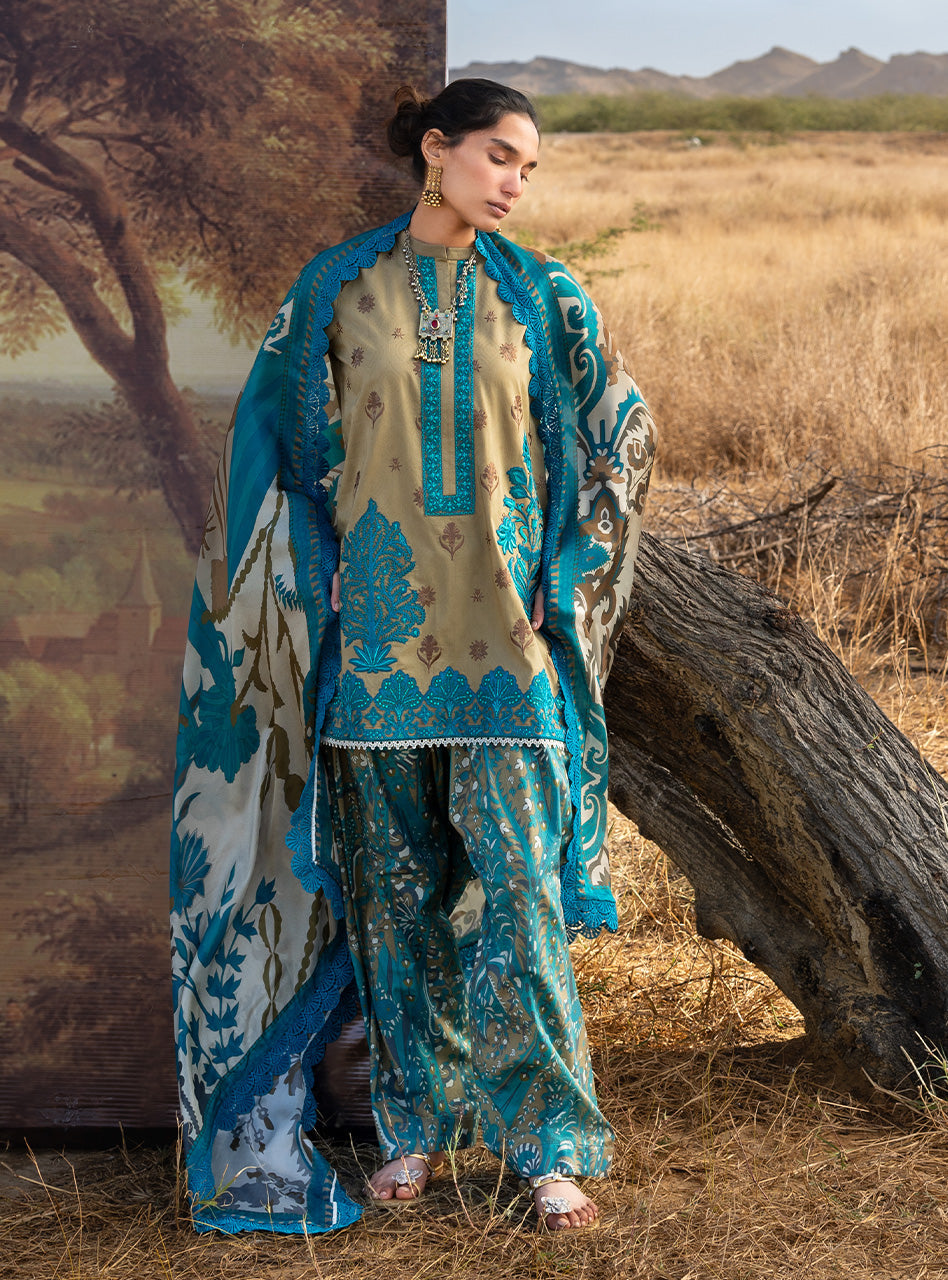 Zainab Chottani Luxury Lawn’26-Saphira 11