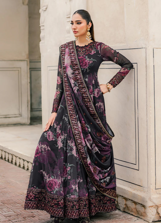 Iznik - Printed Chiffon - UE-315