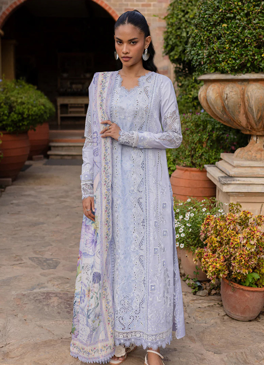 Qalamkar Luxury Lawn'25 - QM-17 Lyla