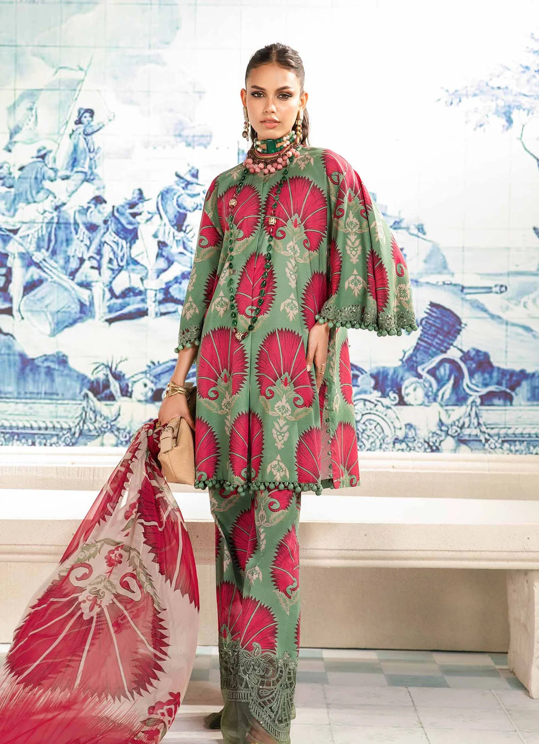 MARIA.B. - M PRINTS - Printed Suit | MPT-2209-A