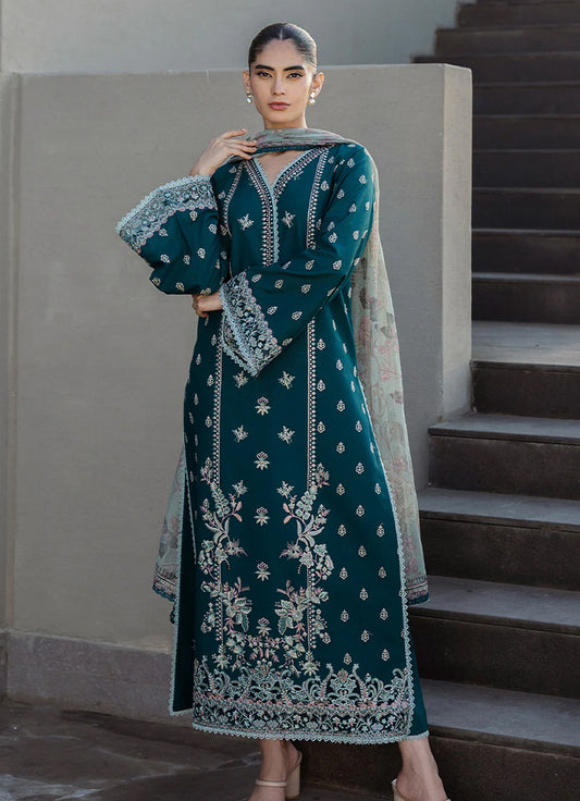 Zainab Chotani Tahra Lawn'25 -Mina