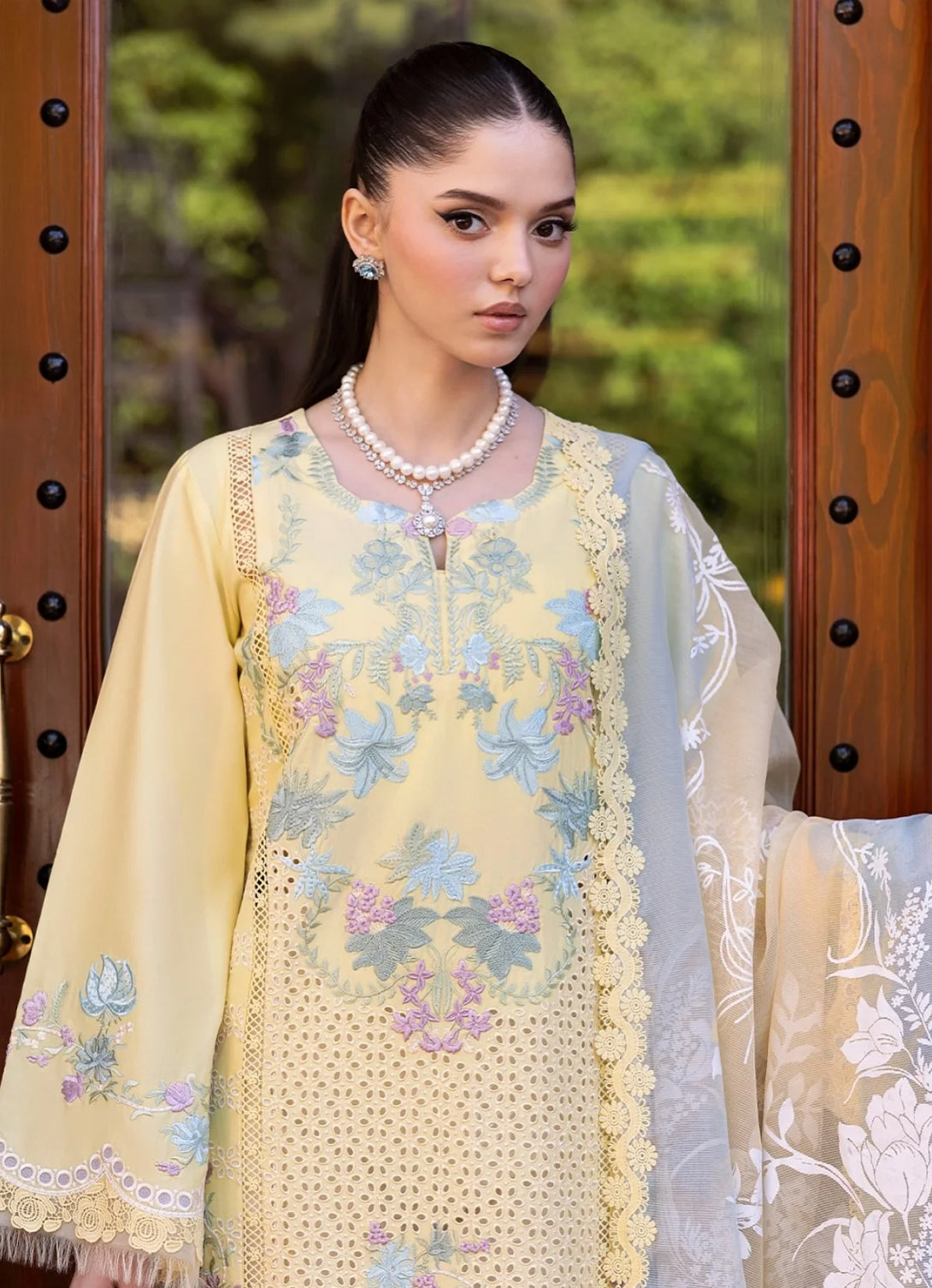 Saira Shakira Bloom  Eid  Lawn'25 - SSEL#4A - LOTUS REVERIE
