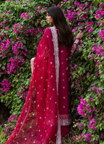 Afrozeh Mulaqaat Luxury Lawn'25 - Humnasheen