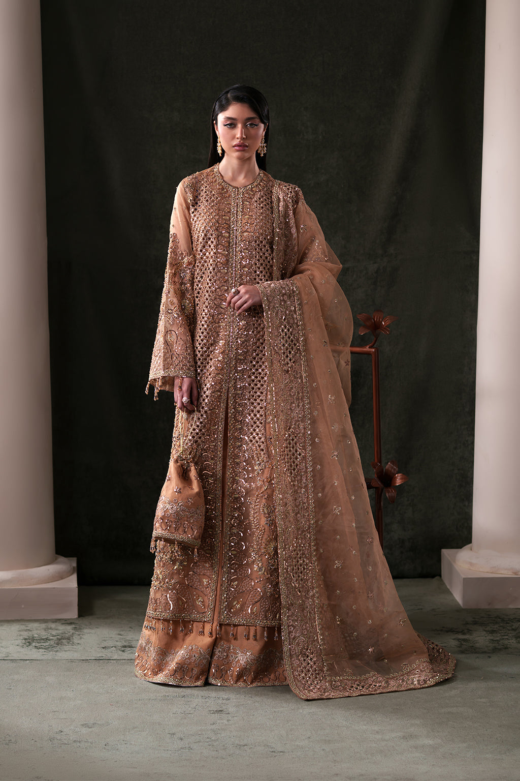 Emaan Adeel Luxury Formals’26-Hessonite