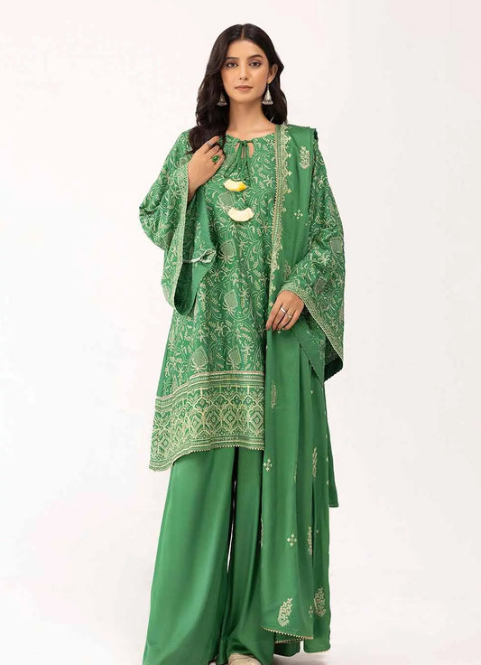 Gul Ahmed - Embroidered Cotail - 3PC - CV-42007