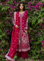 Afrozeh Mulaqaat Luxury Lawn'25 - Humnasheen