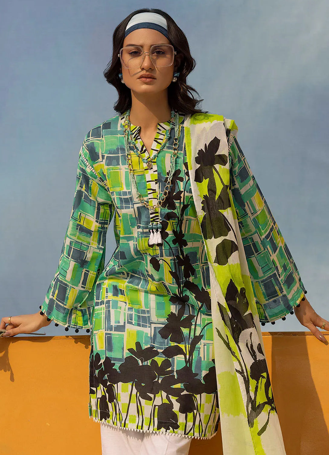 Gul Ahmed - Co-Ords - Printed Lawn'25 - TL-52124