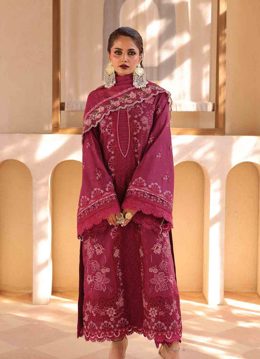 Shazia Mansoor Luxury Lawn'25 - Nazneen