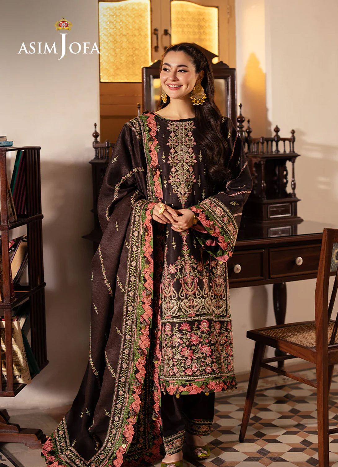 Asim Jofa - Pashmina Winter Collection - AJKI-09