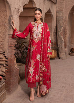 Saira Shakira Breeze Luxury Lawn’26-Rose-6A