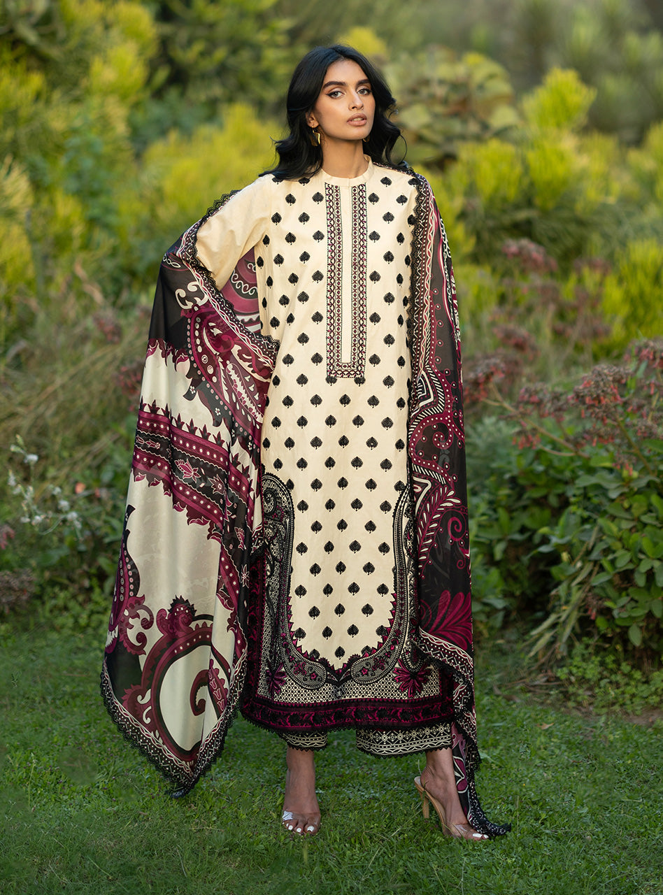 Zainab Chottani Luxury Lawn’26-Nour-09