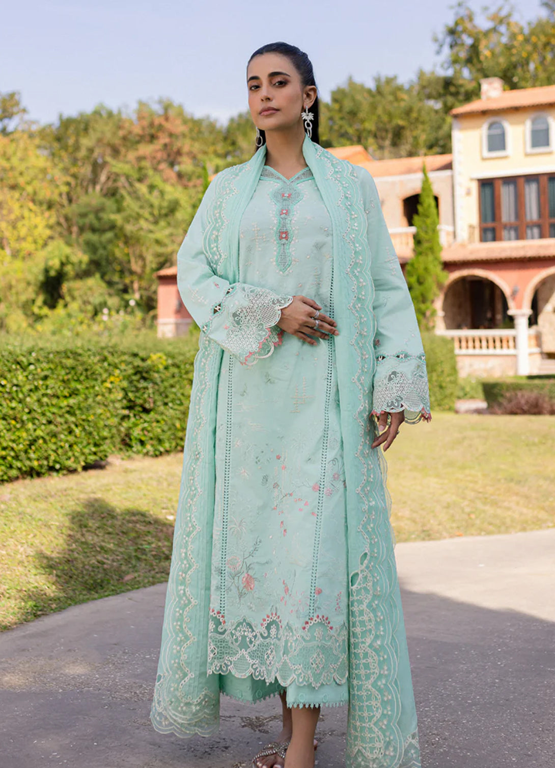 Qalamkar Luxury Lawn'25 - QM-13 Helen