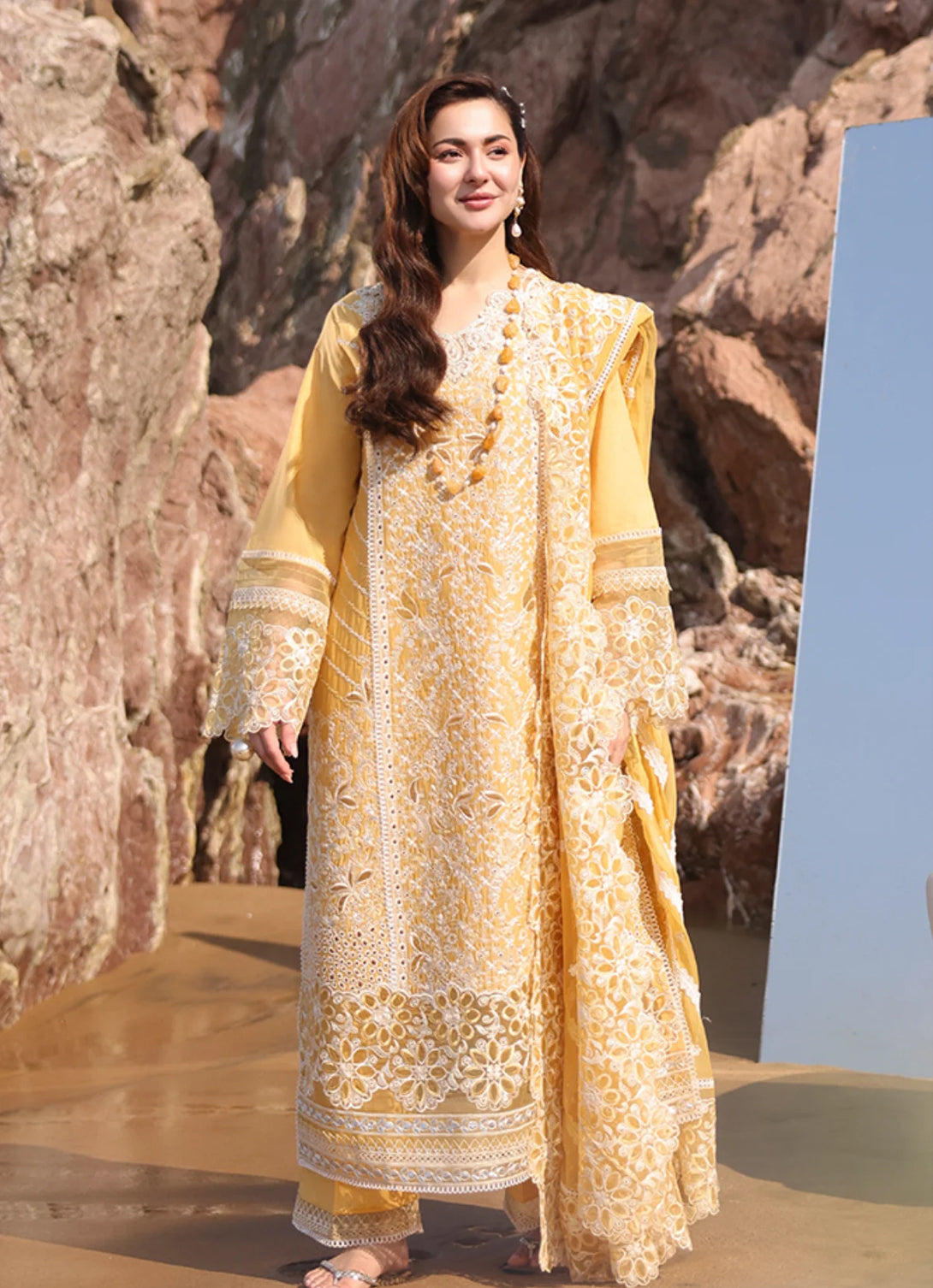 Imrozia Serene - Hania Luxury Lawn'25 - SL 85 Anaya